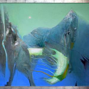 Nocturne, Grey and Silver by Rob Katkowski