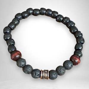 Aromatherapy Diffuser Bracelet  - Unisex - Brown/Black - STAJ20240064-1 #21 by Susi Schuele