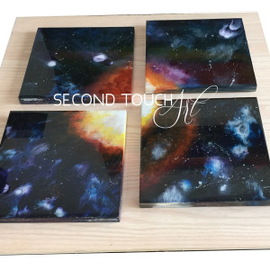 Ziggy Stardust Tetraptych by Susi Schuele 