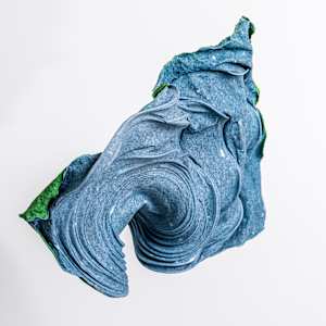 Green & Blue Spiral I by Dave King 