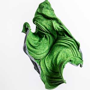 Green & Blue Spiral II by Dave King 