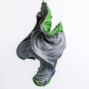 Green & Blue Spiral II by Dave King 