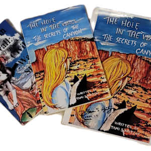 Two of the three books in my series by Tami Hritzay