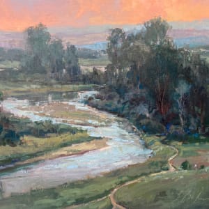 Gallatin Deep Greens and Blues by Suzie Baker