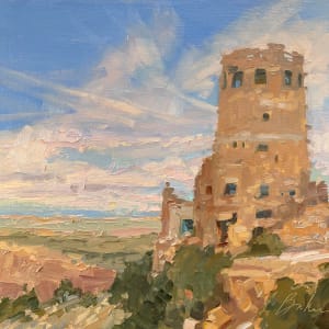 Mary’s Vision, Desert View Watchtower by Suzie Baker