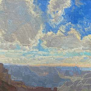 Winds Escorting the Clouds, Yaki Point by Suzie Baker