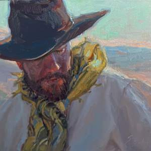 Solitary Cowboy by Suzie Baker
