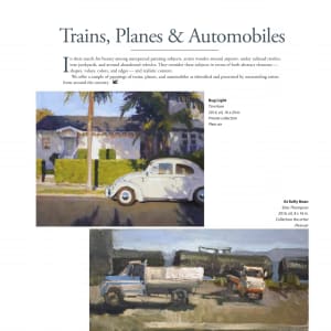 Travelall by Suzie Baker  Image: Plein Air Magazine - Painting Directly from Nature - Trains, Planes & Automobiles - Aug/Sep 2016 p.29