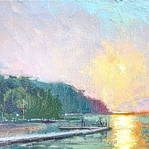 QuickPaint at Fish Creek by Suzie Baker