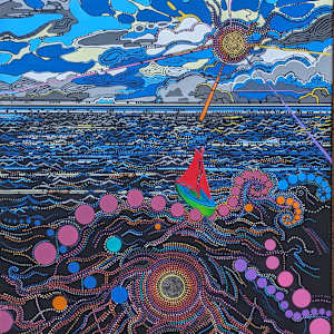 Sailing with toys #1 by David Heatwole, Image 1.