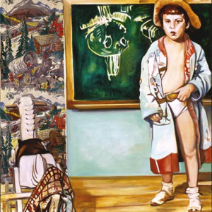 Cowgirl with Horse by Layne Jackson