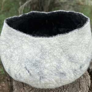 Large Wool Vessel by Andrea Dupree