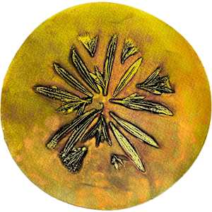 Kochia Clock by Andrea Dupree