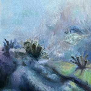 Linger, Glide, Traverse - Triptych by Cleo Huggins  Image: Traverse