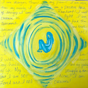 Conversations with Myself by Precious Burger  Image: Background Affirmation
