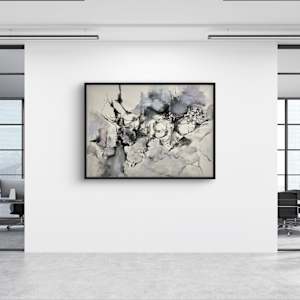 Monochrome Horizon No2 by Astrid Steingrueber 