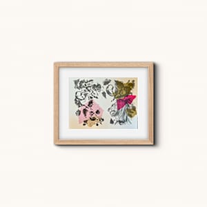 Bubi (Bavarian Lion) - Lithography Stone Print by Astrid Steingrueber  Image: 3/4