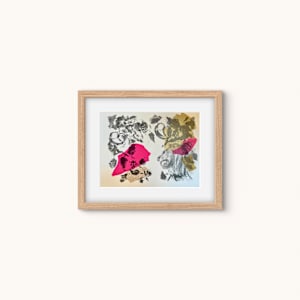 Bubi (Bavarian Lion) - Lithography Stone Print by Astrid Steingrueber  Image: 1/4