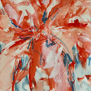 Red Lily No1 by Astrid Steingrueber  Image: detail