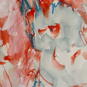 Red Lily No1 by Astrid Steingrueber  Image: detail