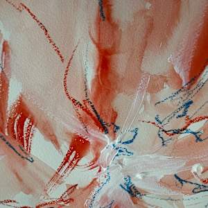 Red Lily No2 by Astrid Steingrueber  Image: detail