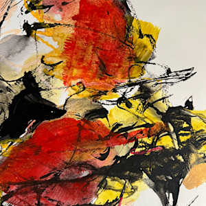 Dancing Leaves by Astrid Steingrueber  Image: close up
