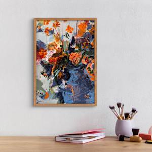 Stillleben blau by Astrid Steingrueber 