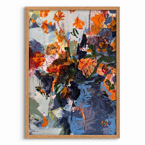 Stillleben blau by Astrid Steingrueber 