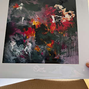 Cut Through All The Crazy by Annette Aspen  Image: Mounted print 