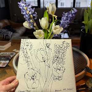 Grocery Store Flowers, March 28, 2025 by Rhonda Young, Image 3.