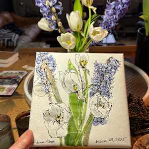 Grocery Store Flowers, March 28, 2025 by Rhonda Young, Image 2.