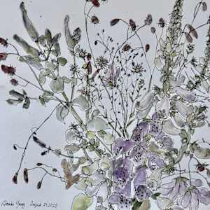 Dying Bouquet, August 24, 2025 by Rhonda Young, Image 1.