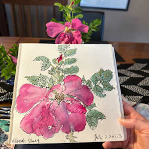 Maria's Rose, July 2, 2023 by Rhonda Young, Image 3.