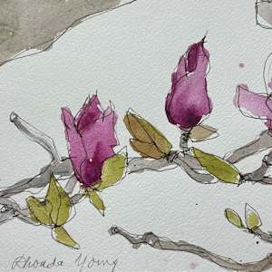 Magnolia Branch, Golden Gate Park, February 24, 2024 by Rhonda Young, Image 1.
