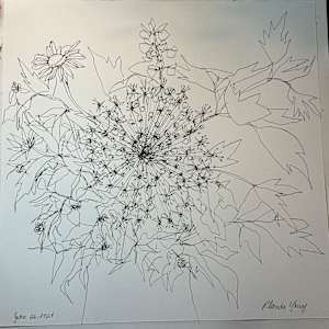 Summer Bouquet with Allium, June 26, 2024 by Rhonda Young, Image 3.