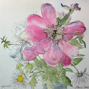 Pink Peony Bouquet, July 4, 2024 by Rhonda Young, Image 4.