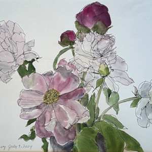 Delwood Peonies by Rhonda Young