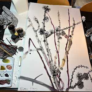 Winter Branches, October 27, 2024 by Rhonda Young, Image 2.