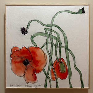 Poppies, June 17, 2024 by Rhonda Young, Image 3.