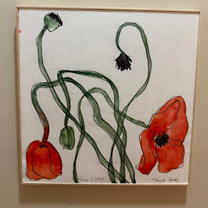 Poppies #2, June 17, 2024 by Rhonda Young, Image 1.