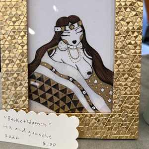 Basket Woman by Sandra Warriors-Pistolbullet