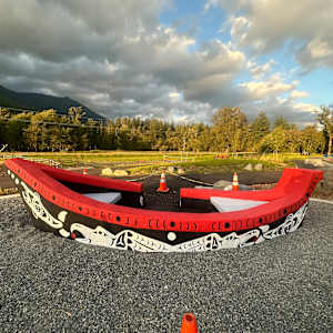 Canoe Mural by Bethany Fackrell