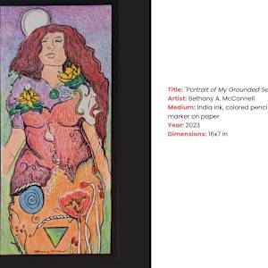 Portrait of My Grounded Self by Bethany McConnell