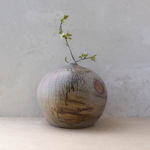 Wood Fired jar no.1 by Natasha Alphonse