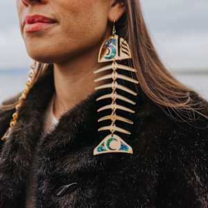 Salmon Ghost by Vina Brown