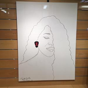Little One, Black and Red by Amber Starks