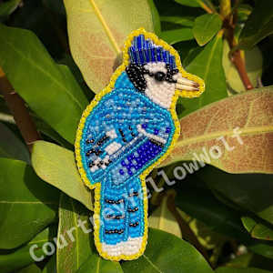 Blue Jay by Courtney YellowWolf Graham