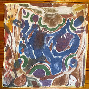 Pond Linen Napkin by ELLEN MARIE BLAZICH 