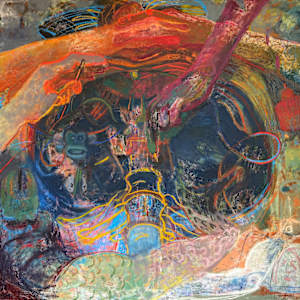 Inner Workings (portrait of a musician) by ELLEN MARIE BLAZICH