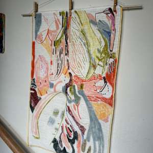 Peach Clutter by ELLEN MARIE BLAZICH 